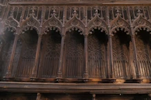 The choir stalls