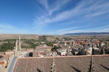 View out to rolling hills