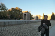 Part of the Egyptian temple of Debod