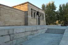 Part of the Egyptian temple of Debod