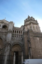 The front of the cathedral