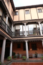 The courtyard of local archives