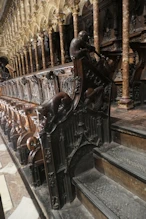 Choir stalls details