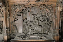 Choir stalls details