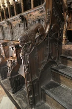 Choir stalls details