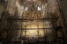 The cage around the high altar