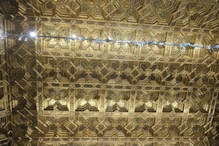The ceiling of the bishop's room