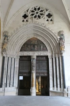 Dorway from cloister to cathedral
