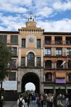The gateway out of the main square