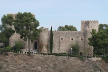 The castle on the hill opposite