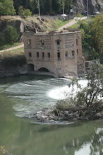 A derilect mill on the river