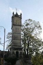 A clock tower