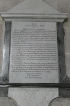 A memorial all in latin