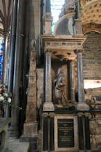 A very elaborate tomb side piece