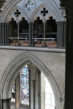 View across main aisle