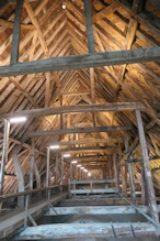 The main roof space above vaulting