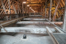 The main roof space above vaulting