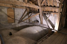 The main roof space above vaulting