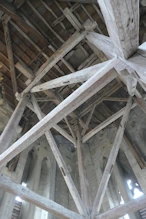 Frame inside tower