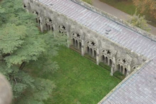 The cloister from above