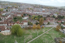 View over the city