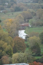 A disused mill in the distance