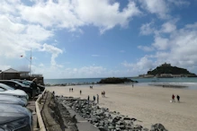 Beach next to St Michael's Mount