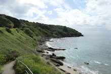 View from walk to the castle