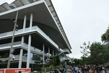 The centre court outside