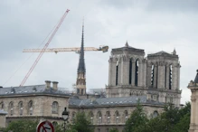 Notre-Dame under repair