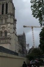 Notre-Dame under repair