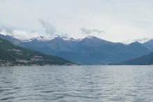 View up north arm of lake