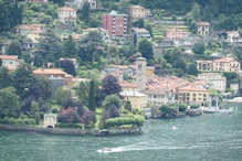 Looking down on Stresa