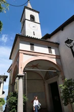 Church on Isola Pesatori tower