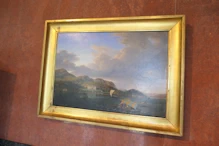 Nepoleon room painted view of Villa Carlotta