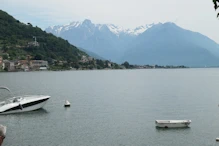 View to Alps from Gravedona