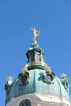 Cupola with gold adornments