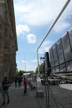 Brandenburg Gate + Euro 24 big screen fan area