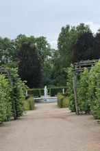 Garden below the gallery