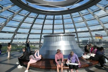 Top level inside dome