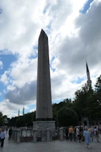 Egyptian obelisk erected here by a Roman emperor