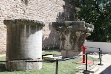 Old column capitals