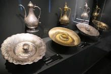 Metal vessels and plates