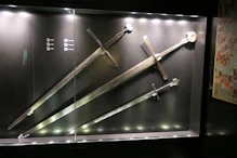 Weapons in armoury