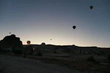 The sky is starting to fill with 150+ ballons