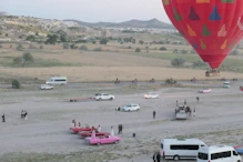 The take off area with a collection of bevies and chevies