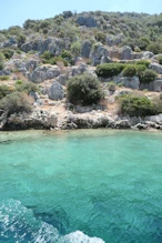 Stairs to sunken ruins