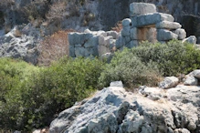 Lintel on hill