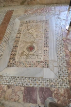 Mosaic floor