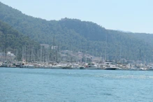 A foest of masts at Fethiye